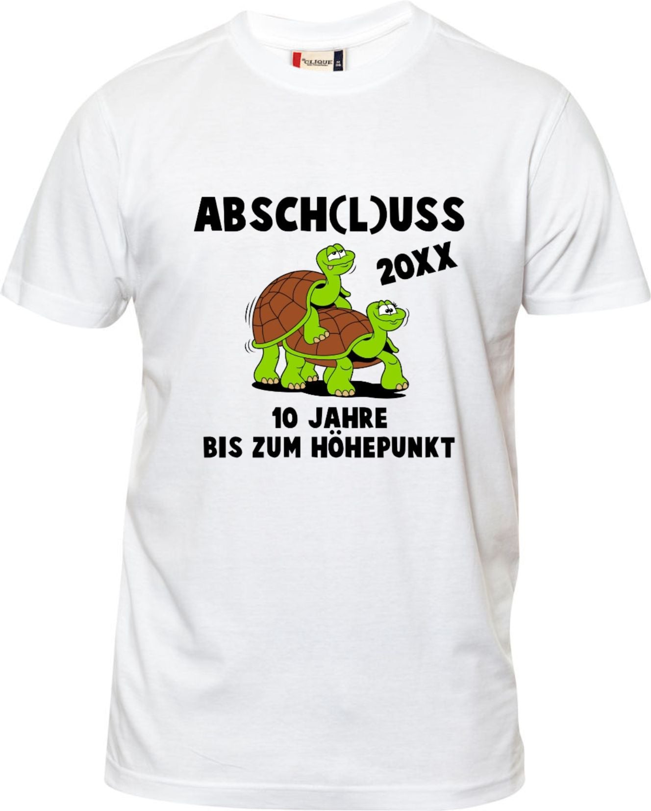 Abgänger T-Shirt Schildkröte