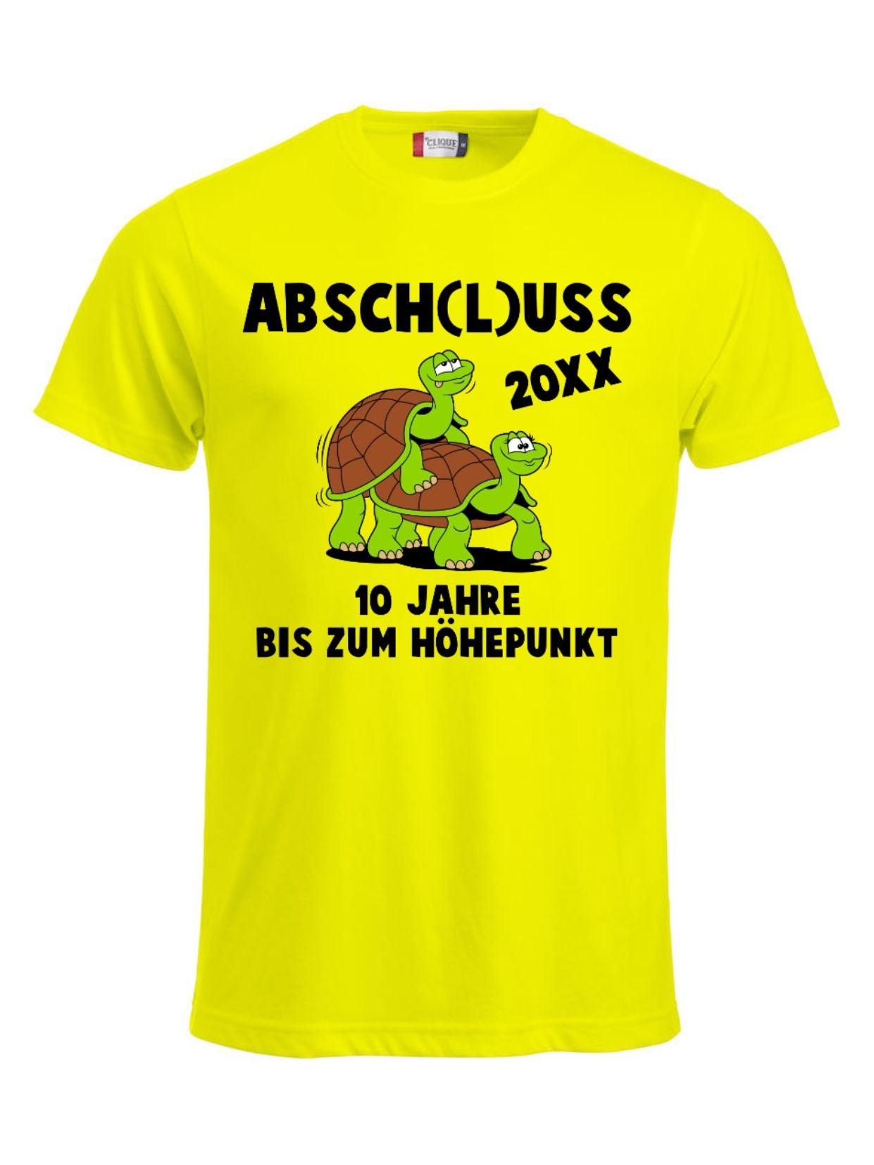 Abgänger T-Shirt Schildkröte