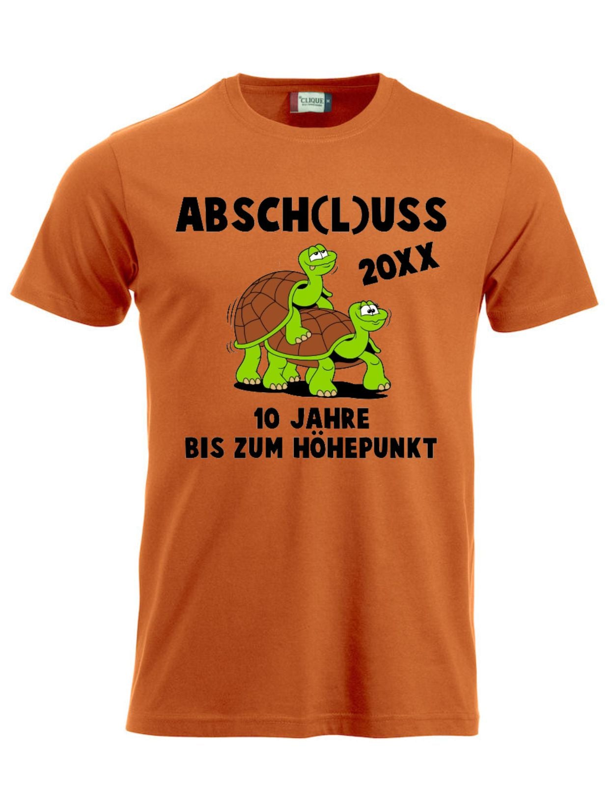 Abgänger T-Shirt Schildkröte