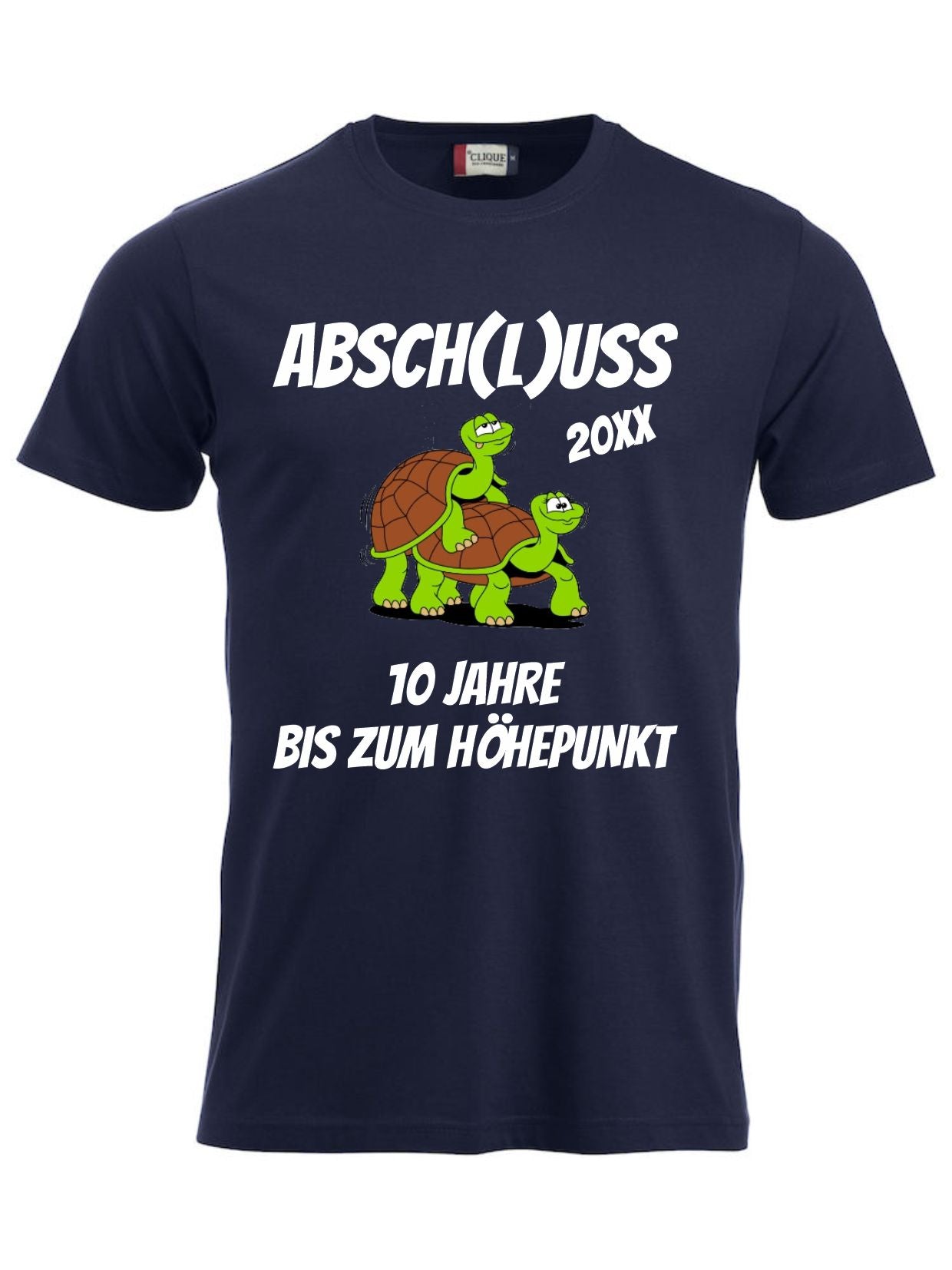 Abgänger T-Shirt Schildkröte