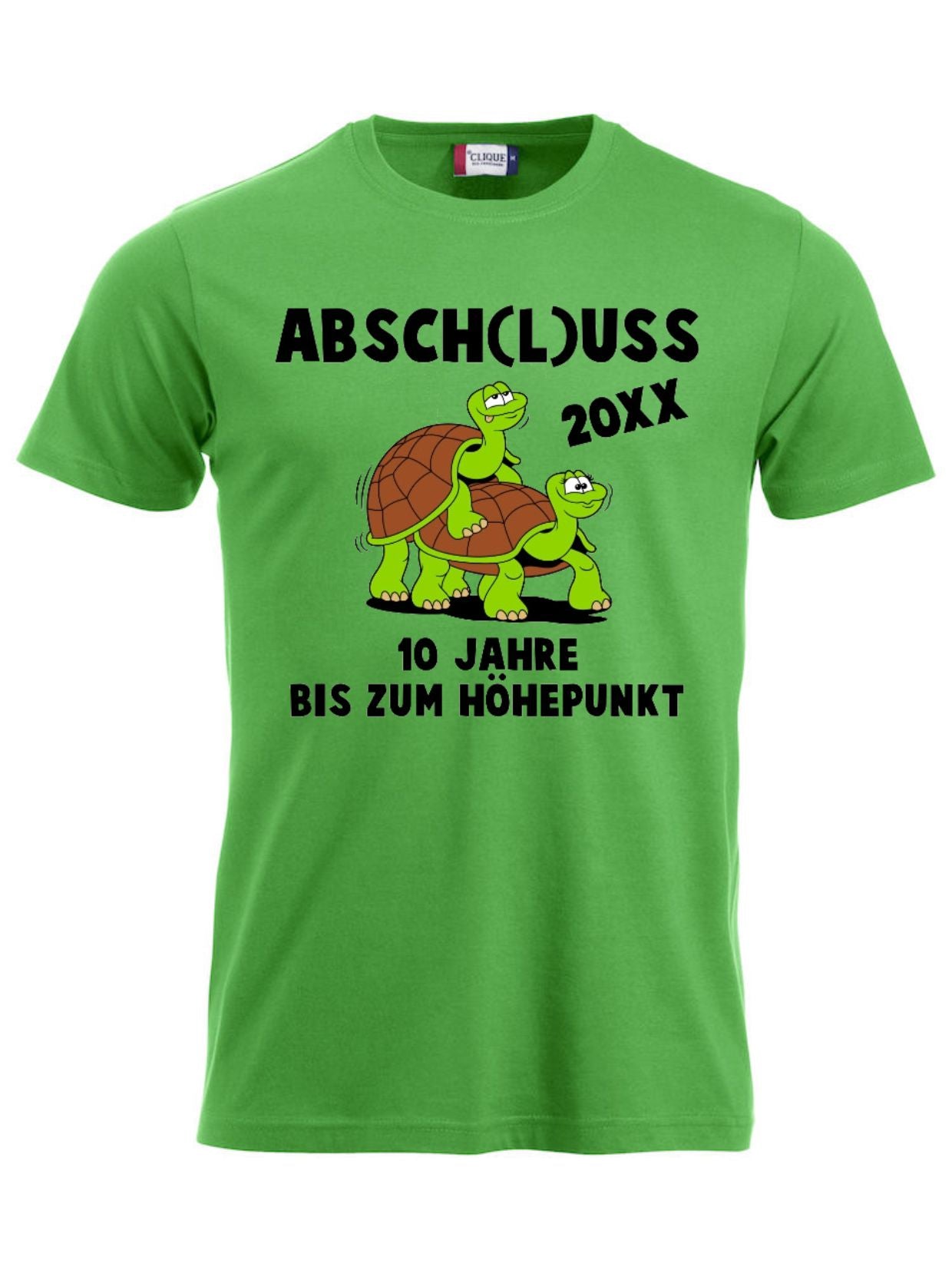 Abgänger T-Shirt Schildkröte