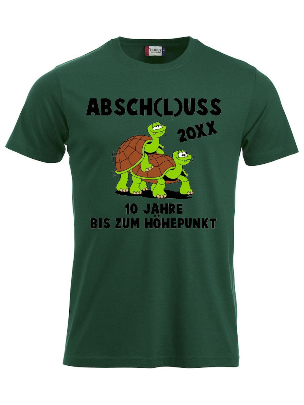 Abgänger T-Shirt Schildkröte
