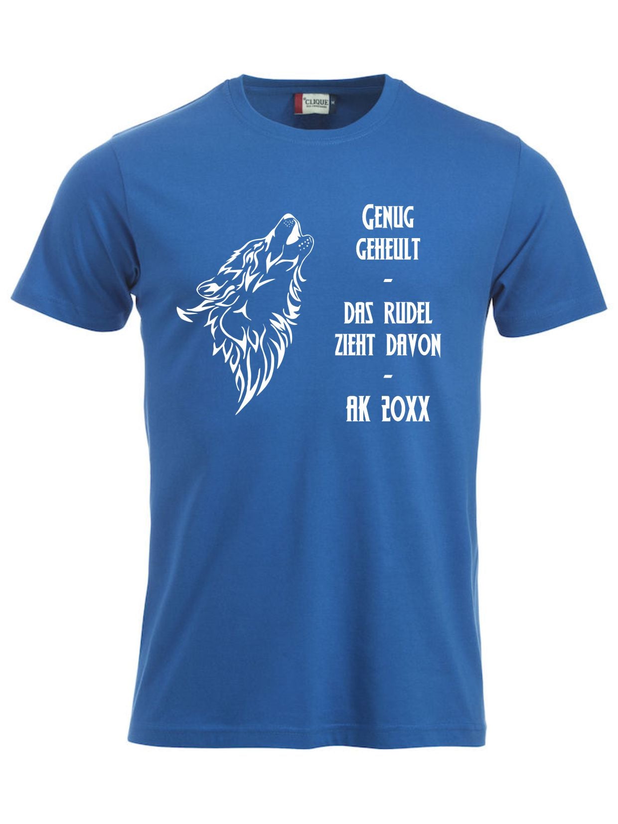 Abgänger T-Shirt Wolf heult