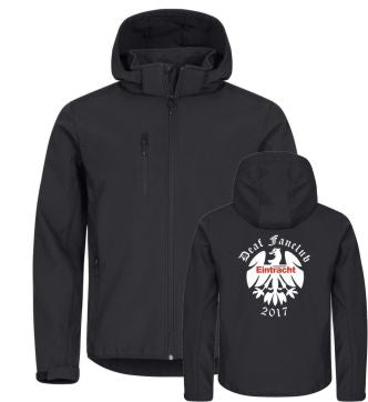 Deaf EFC Fanclub Softhelljacke
