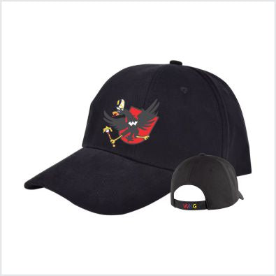 WKG Adler Cap mit Klettverschluß 024066 schwarz