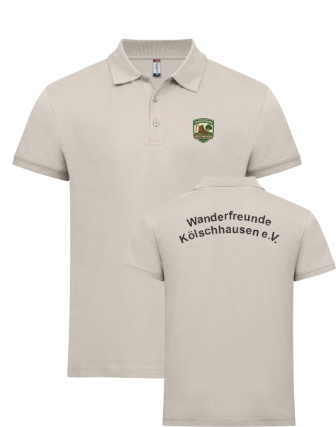 Wanderfreunde Kölschhausen Polo Herren 028244