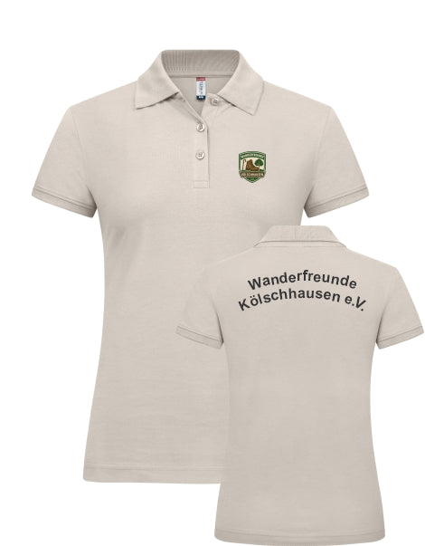 Wanderfreunde Kölschhausen Polo Damen 028246