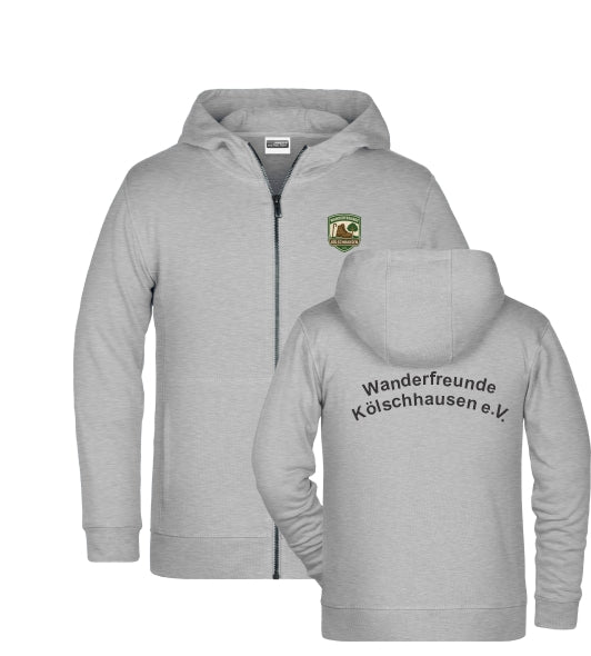 Wanderfreunde Kölschhausen Zip Hoody Junior 8026K