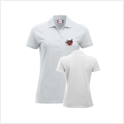WKG Polo Damen 028246 mit Logo Adler