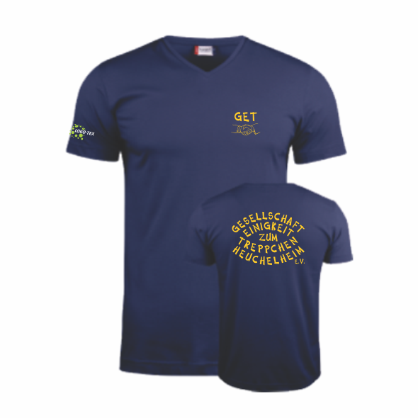 T-Shirt V-Ausschnitt GET Herren 029035