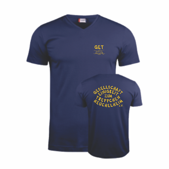 T-Shirt V-Ausschnitt GET Herren 029035