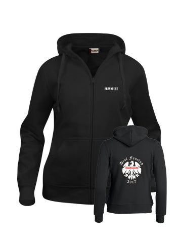 Deaf EFC Fanclub Basic Hoody Fullzip für Damen und Herren