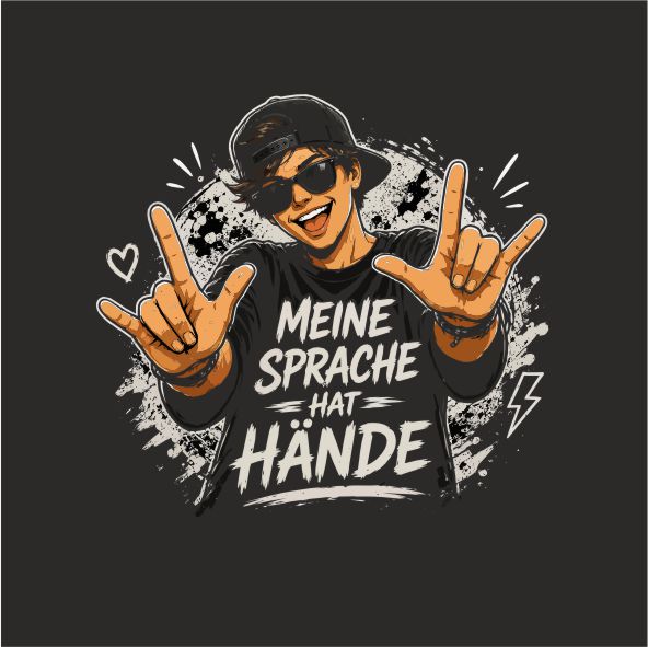 Wunschmotiv mit New Classic-T in NUR Schwarz