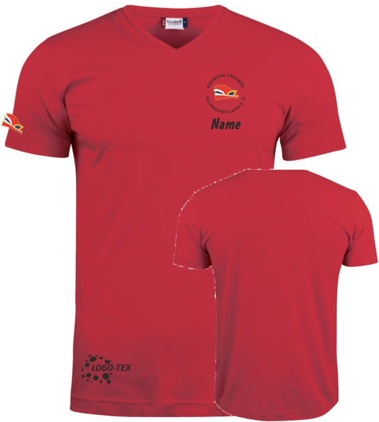 KFA V-Neck Shirt Herren