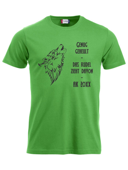 Abgänger T-Shirt Wolf heult