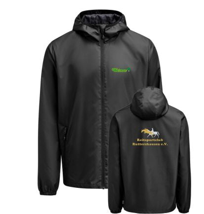 RSC Ruttershausen Regenjacke schwarz unisex