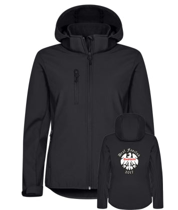 Deaf EFC Fanclub Softhelljacke Damen und Herren